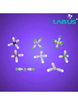 PL MOLECULAR MODEL SET - SHAPES OF MOLECULES - 8 MODEL KIT